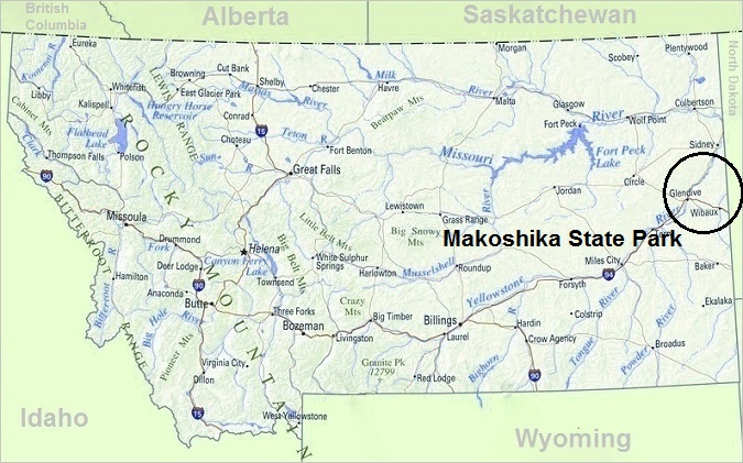 Makoshika State Park, Map of Montana, Top Things To Do In Montana