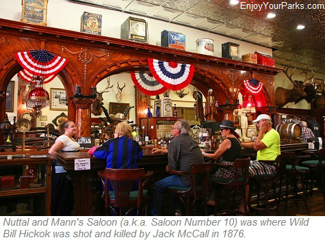 Nuttal and Mann&#39;s Saloon, Deadwood South Dakota
