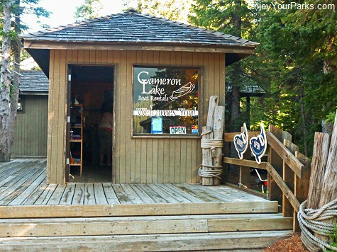 Cameron Lake Boat Rental Shop, Waterton Lakes National Park