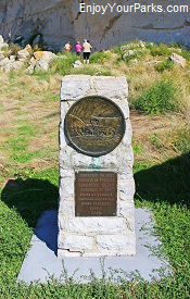 Register Cliff Marker, Register Cliff State Historic Site, Wyoming