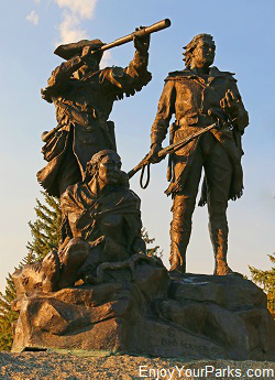 Montana Lewis and Clark Memorial, Fort Benton Montana