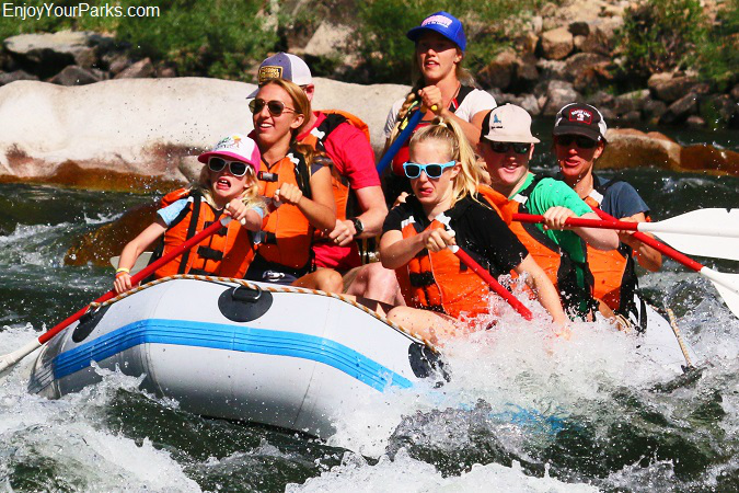 White water rafting on the Salmon River