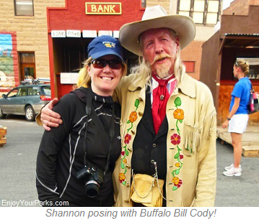 Buffalo Bill Cody Reenactor, Cody Wyoming