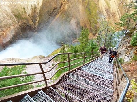 Uncle Tom's Trail, Grand Canyon of the Yellowstone, Yellowstone National Park