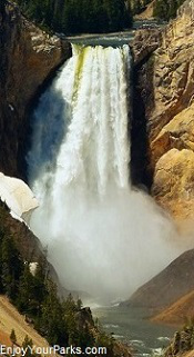 Lower Falls, Grand Canyon of the Yellowstone, Yellowstone Park, Wyoming