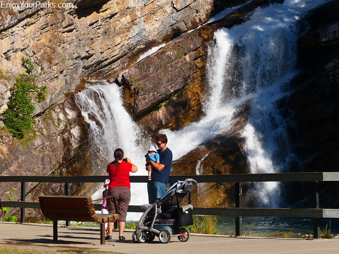 Cameron Falls, Waterton Park Townsite, Waterton Lakes National Park