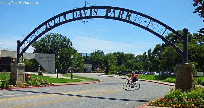 Julia Davis Park in Boise Idaho