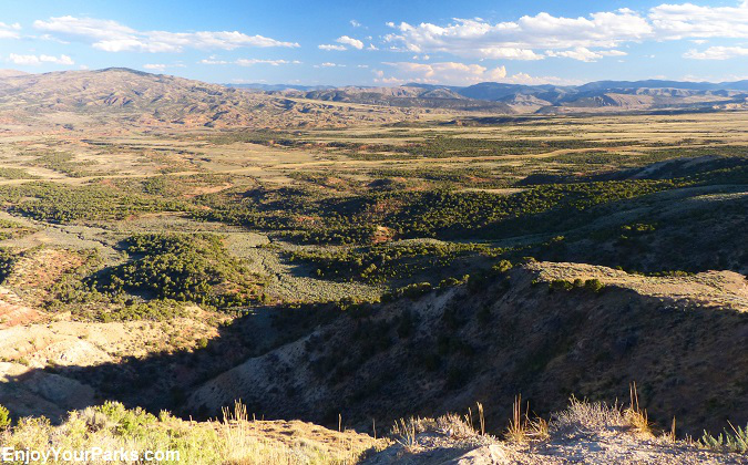High Country Desert along the Flaming Gorge Scenic Byway, east of Flaming Gorge Reservoir.