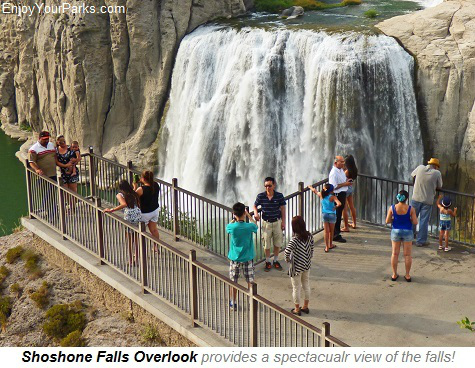 Shoshone Falls in Twin Falls Idaho