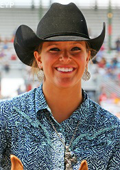 Cowgirl, Cheyenne Frontier Days Rodeo