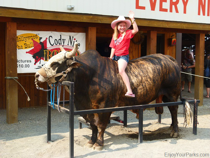 Young bull rider, Cody Nite Rodeo, Cody Wyoming