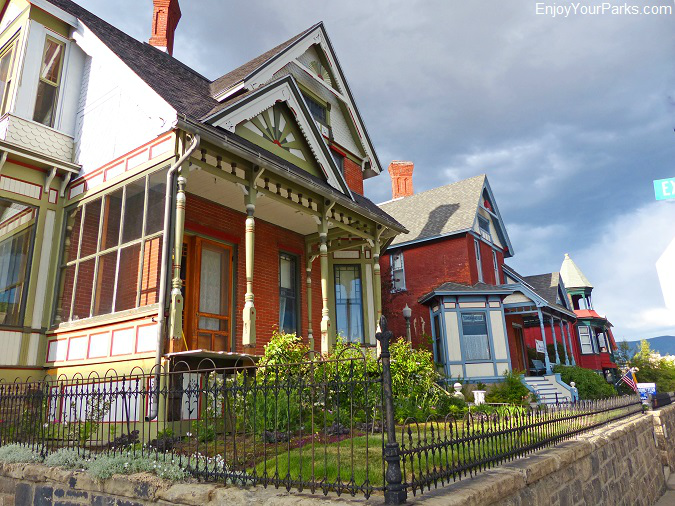 Historic homes in the Butte National Historic Landmark District