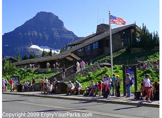Logan Pass Visitor Center, Going To The Sun Road, Glacier National Park