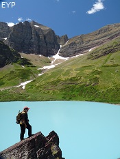 Cracker Lake, Many Glacier Area, Glacier National Park