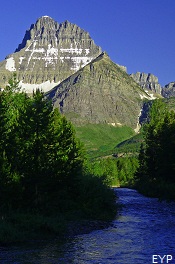 Mount Wilbur, Many Glacier Area, Glacier National Park
