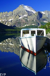 Many Glacier Boat Tour, Many Glacier Area, Glacier National Park