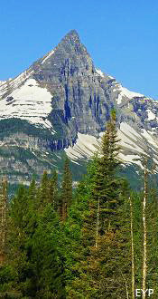Fusillade Mountain, Going To The Sun Road, Glacier National Park