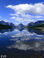Lake Sherburne, Many Glacier Area, Glacier National Park