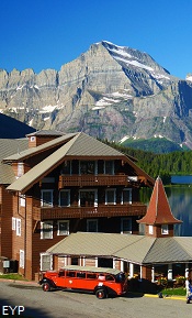 Many Glacier Hotel, Many Glacier Area, Glacier National Park