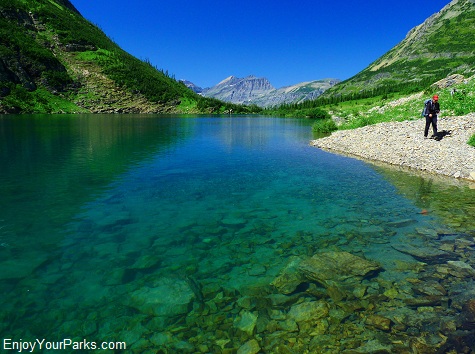 Stonely Indian Lake, Stoney Indian Pass Trail, Glacier National Park Stonely Indian Lake, Stoney Indian Pass Trail, Glacier National Park