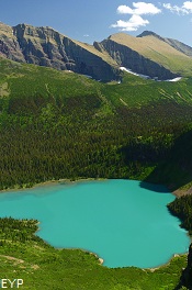 Grinnell Lake, Grinnell Glacier Trail, Glacier National Park