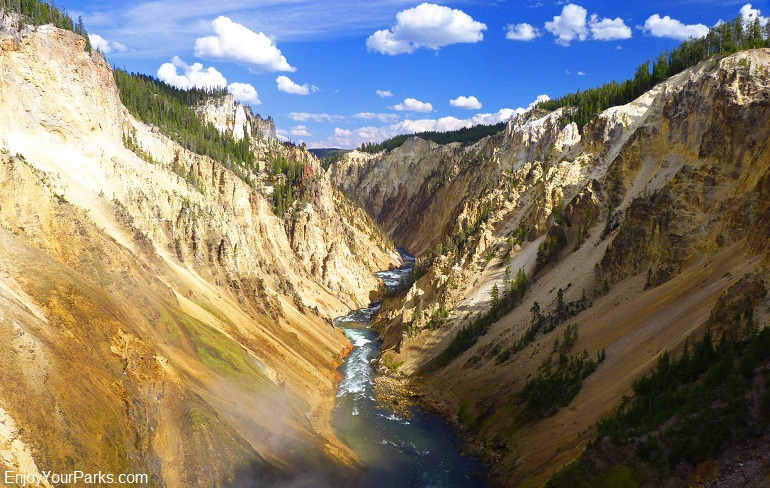 Grand Canyon of the Yellowstone - Yellowstone National Park WY