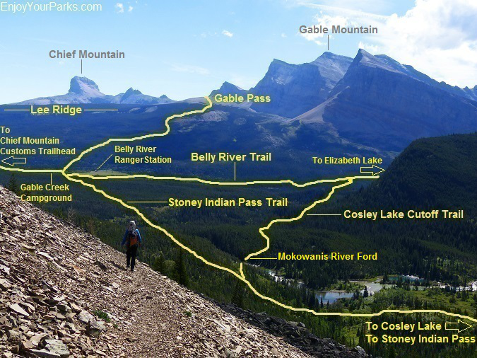 Belly River Trail, Glacier National Park