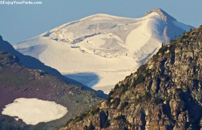 Sperry Glacier as viewed from Mount Gould, August 6, 2018