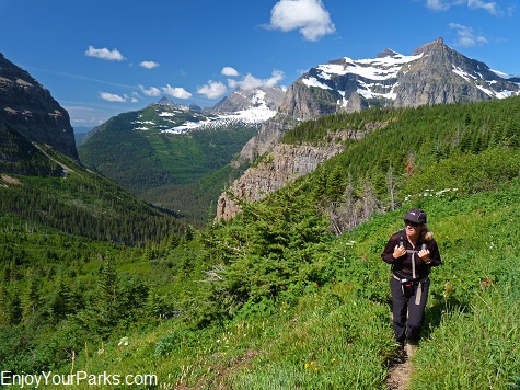 Bowman Lake Trail, Hike to Brown Pass, Glacier National Park