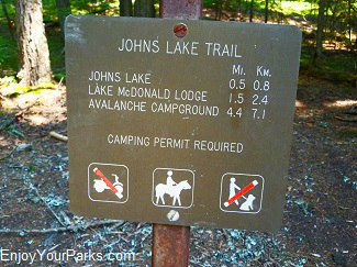 Johns Lake Loop Trail, Glacier National Park