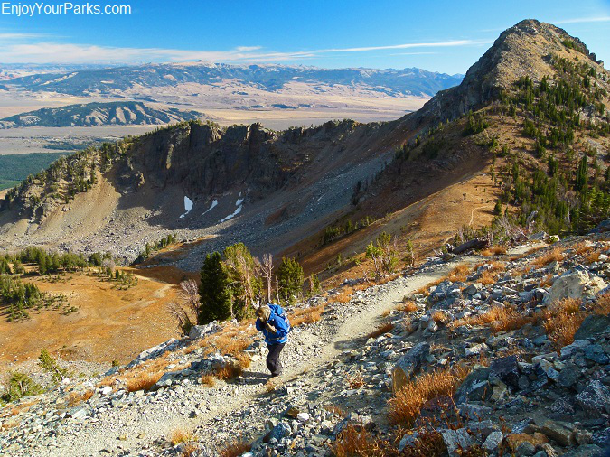 Trail to Static Peak Divide and Alaska Basin, Grand Teton National Park