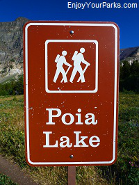 Poia Lake, Red Gap Pass Trail, Glacier National Park