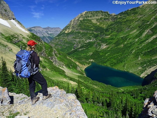 Stoney Indian Pass in Glacier National Park.