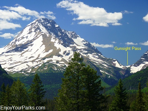 Mount Jackson, Gunsight Pass, Glacier National Park