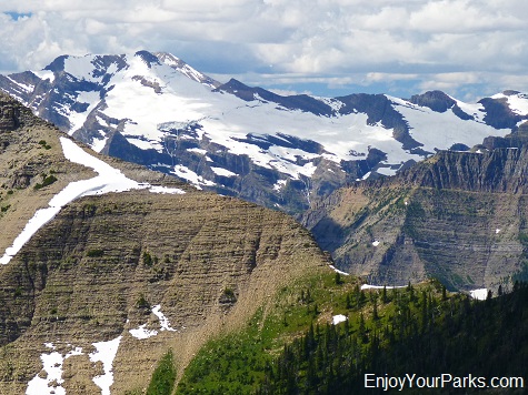 Pumpelly Glacier, Dawson Pass Trail - Pitamakan Pass Trail Loop, Glacier National Park