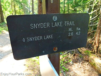 Snyder Lake Trail, Glacier National Park
