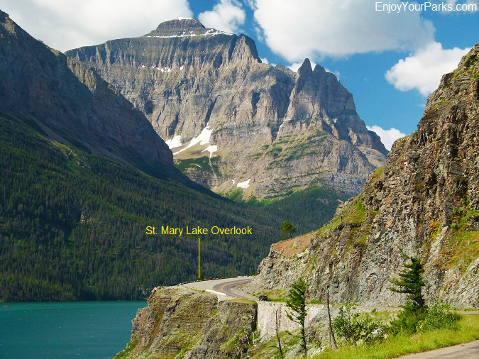 St. Mary Lake Overlook, Going To The Sun Road, Glacier National Park