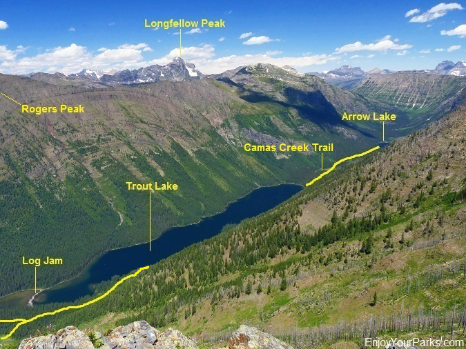 Trout Lake, Arrow Lake, Glacier National Park