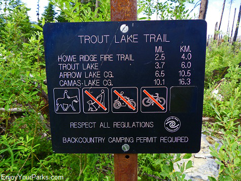 Trout Creek Trail, Glacier National Park