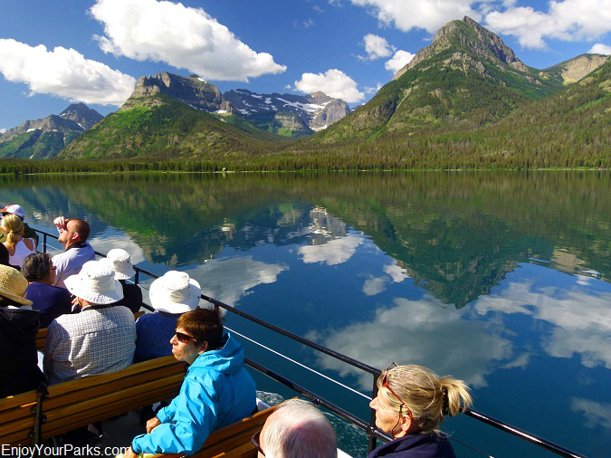 Waterton Lake Boat Tour, Goat Haunt Montana, Glacier National Park