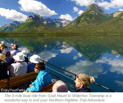 Waterton Lake Boat Tour, Glacier Park