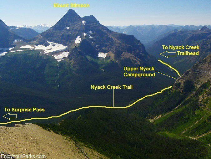 Nyack Creek - Coal Creek Trail Loop, Glacier National Park