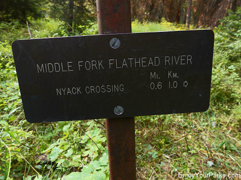 Nyack Crossing Trail, Nyack Coal Creek Loop, Glacier National Park