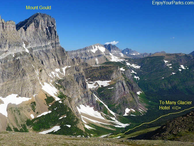 Cataract Creek Valley, Piegan Pass Trail, Glacier Park