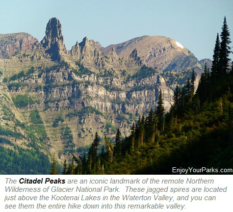 Citadel Peaks, Glacier Park