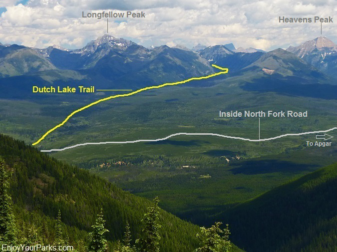 Dutch Lake Trail, Glacier National Park