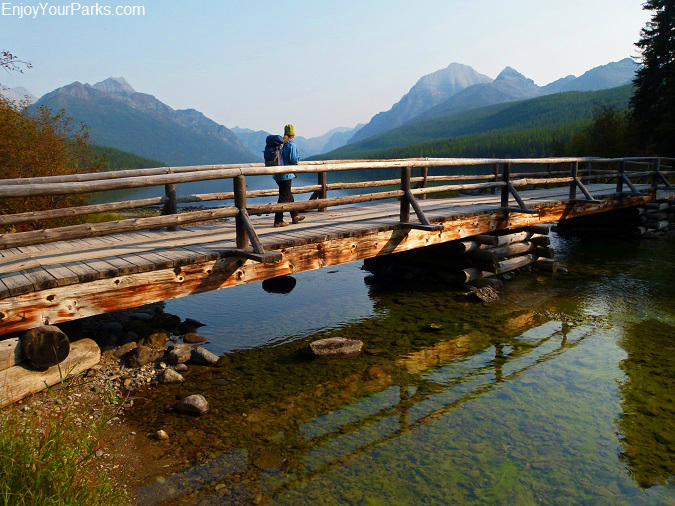 Bowman Creek Crossing, Quartz Lake Loop Trail, Glacier National Park