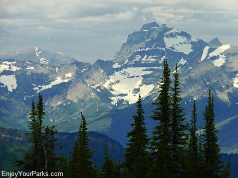 Mount Merritt, Mount Brown Lookout, Glacier National Park