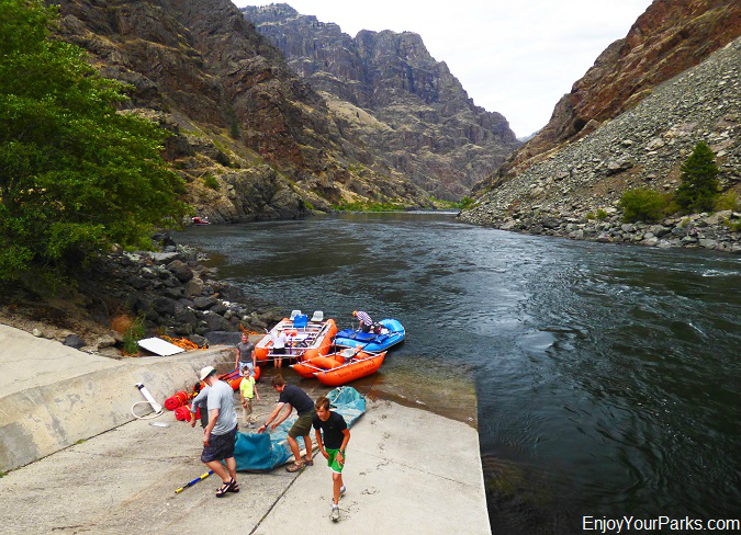 River rafters, Hells Canyon National Recreation Area