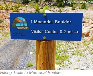 Earthquake Lake Visitor Center Trails, Montana
